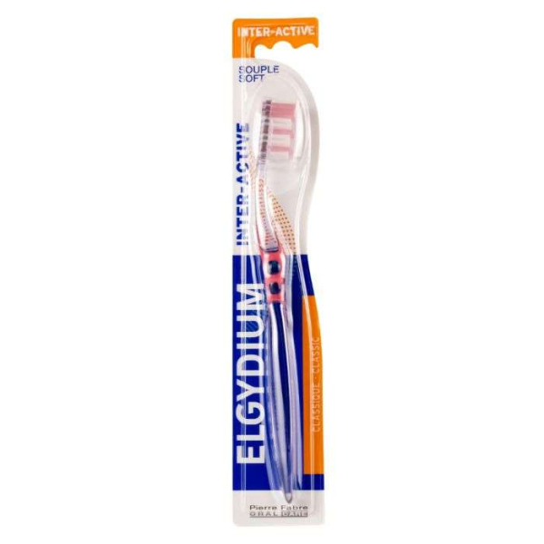 ELGYDIUM - Brosse a dents inter active souple