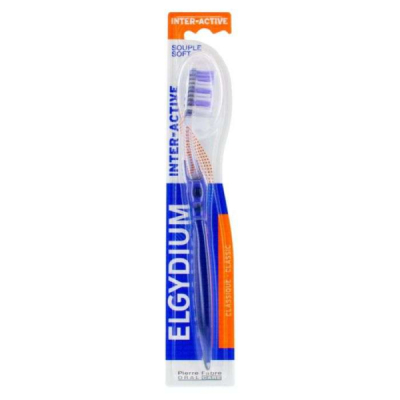 ELGYDIUM - Brosse a dents inter active souple | DERMO