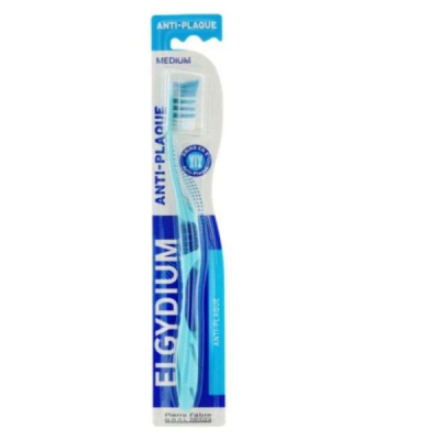 ELGYDIUM - Brosse a dents anti plaque medium | DERMO