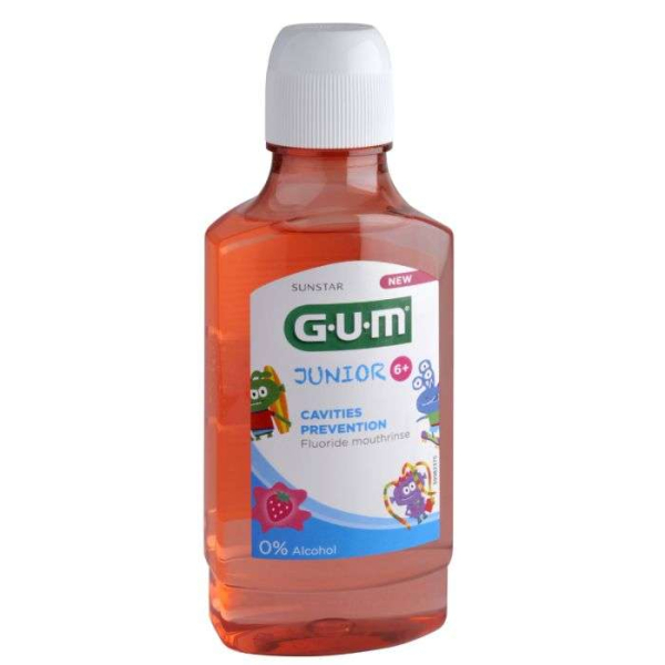 GUM - Bain de bouche junior 6+ 300 ml ref 3022