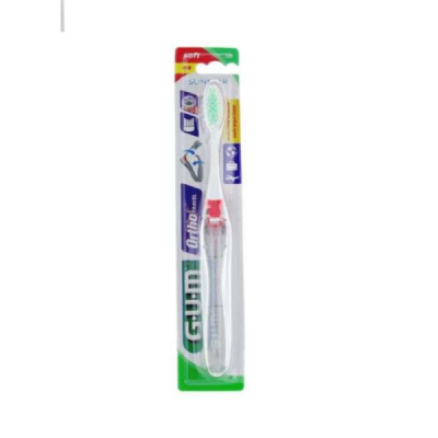 GUM - Brosse a dents orthodontie ambulatoire ref 125 | DERMO
