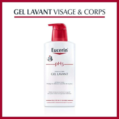 EUCERIN - Gel lavant ph 5 400 ml | DERMO