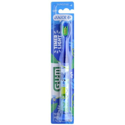 GUM - Junior light up 1 minute brosse a dents souple ref 903