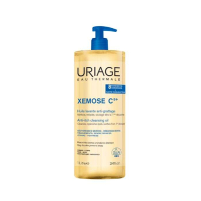 URIAGE - Xemose c8+ huile lavante nourrissante apaisante 1