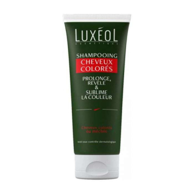 LUXEOL - Shampooing cheveux colorés 200 ml | DERMO