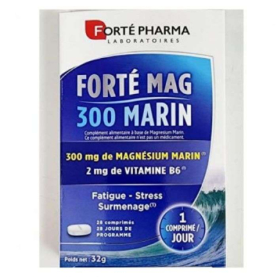 FORTE PHARMA - Mag 300 marin 28 comprimes 300 mg | DERMO
