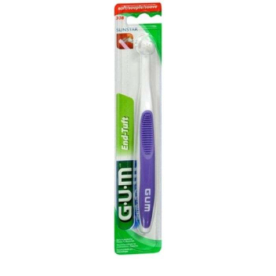 GUM - Brosse a dents end tuft souple ref 308 | DERMO