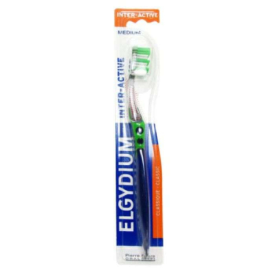 ELGYDIUM - Brosse a dents inter active medium | DERMO