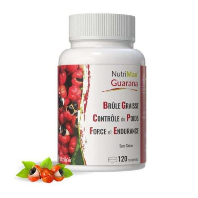 NUTRIMAX - Guarana 120 comprimes | DERMO