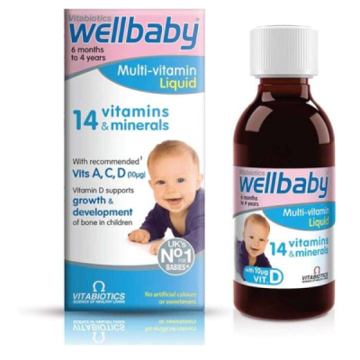VITABIOTICS - Wellkid baby sirop 150 ml | DERMO