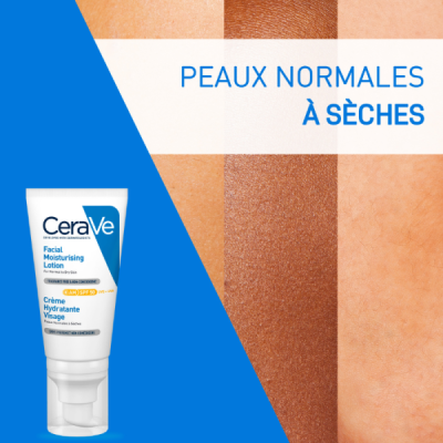 CERAVE - Creme hydratante visage spf 50 52 ml | DERMO