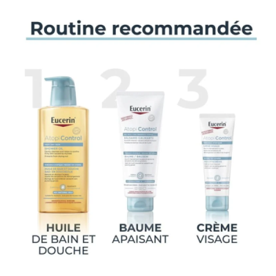 EUCERIN - Atopicontrol huile bain et douche 400 ml | DERMO