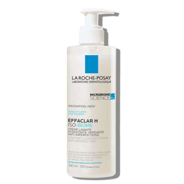 LA ROCHE POSAY - Effaclar h iso biome creme lavante 390 ml