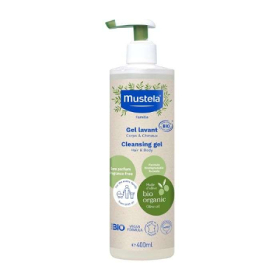 MUSTELA - Gel lavant corps et cheveux 400 ml | DERMO