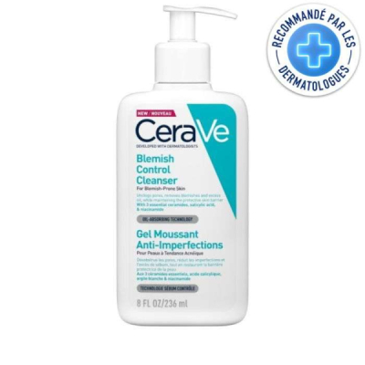 CERAVE - Gel moussant anti imperfections 236 ml | DERMO