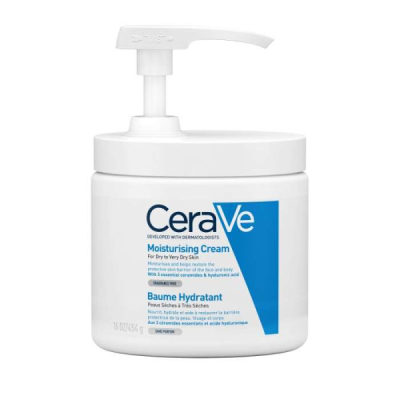 CERAVE - Baume hydratant avec pompe 454 g | DERMO