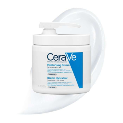 CERAVE - Baume hydratant avec pompe 454 g | DERMO