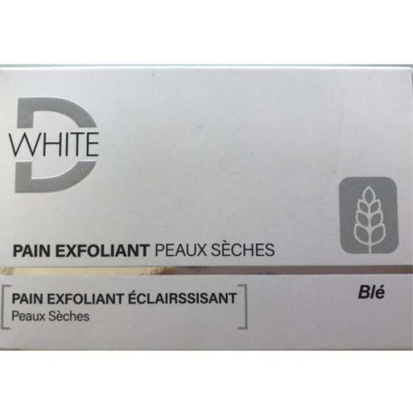 D-WHITE - Pain exfoliant peaux seches