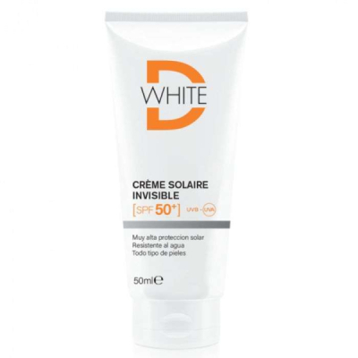 D-WHITE - Creme solaire invisible spf 50+ | DERMO