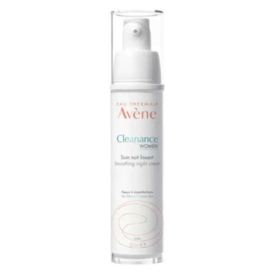 AVENE - Cleanance femmes soin nuit lissant 30 ml | DERMO