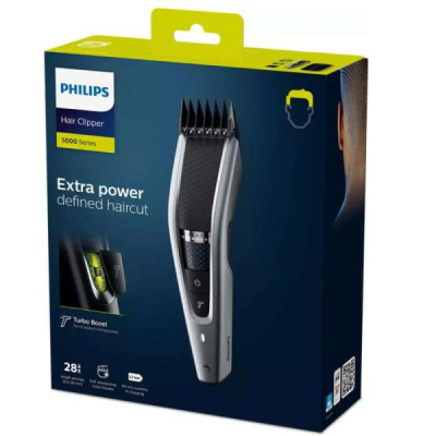 PHILIPS - Tondeuse a cheveux lavable serie 5000 | DERMO
