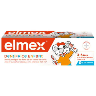 ELMEX - Dentifrice enfant 3-6 ans | DERMO