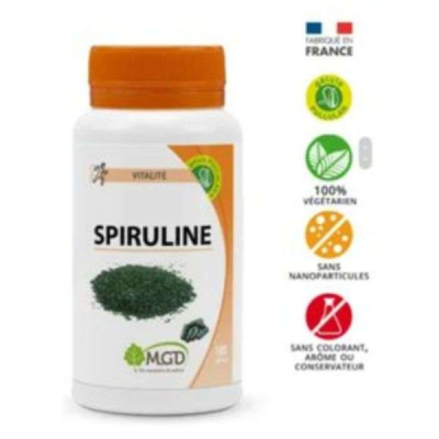 MGD NATURE - Spiruline 200capsules | DERMO
