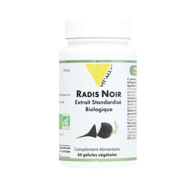 VIT'ALL+ - Radi noir 60 gelules