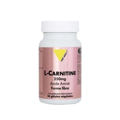 VIT'ALL+ - Lcarnitine 250 mg 50 gelules | DERMO