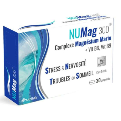NUTRIMAX - Numag 300 complexe magnesium marin + vit b6 , vit