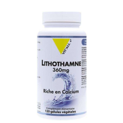 VIT'ALL+ - Lithothamne 360mg 120 gelules | DERMO