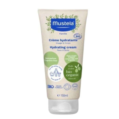 MUSTELA - Creme hydratante huile d'olive bio 150 ml | DERMO
