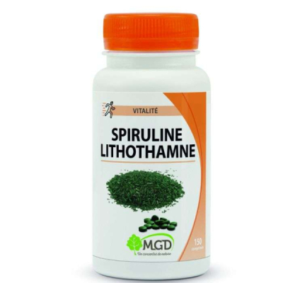 MGD NATURE - Spiruline lithothamne 150 comprimes | DERMO