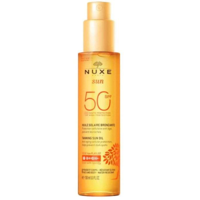 NUXE - Sun huile solaire bronzante 150 ml spf 50 | DERMO