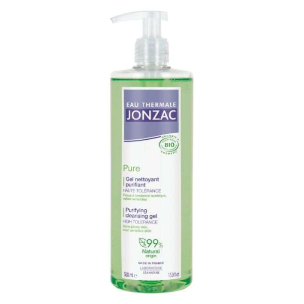 LEA NATURE - Eau thermale jonzac pure gel nettoyant purifiant 500 ml