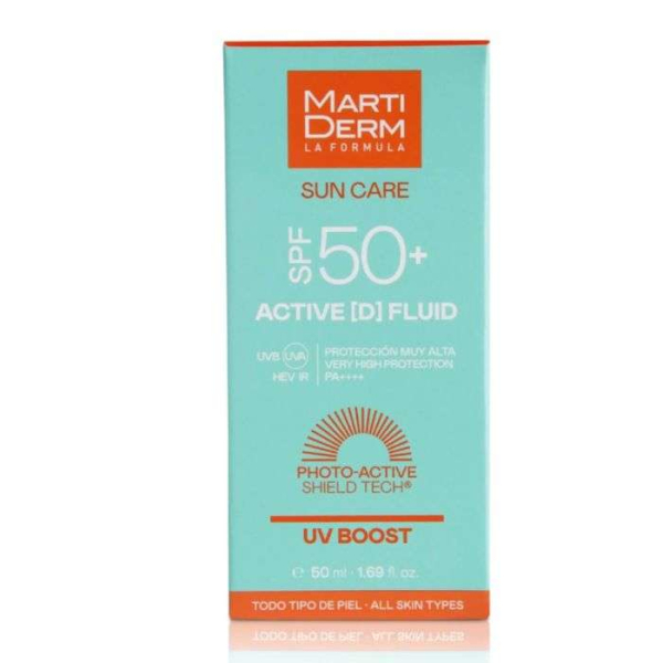 MARTIDERM - Sun care active d fluid spf 50 uv boost 50 ml