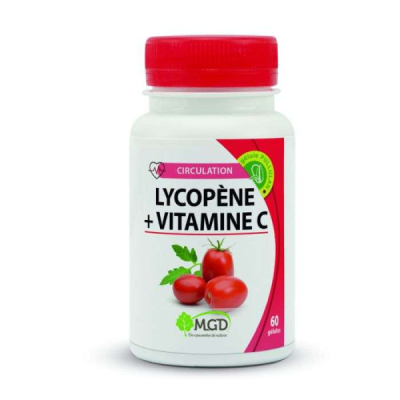MGD NATURE - Lycopene + vitamine c 60 gelules | DERMO