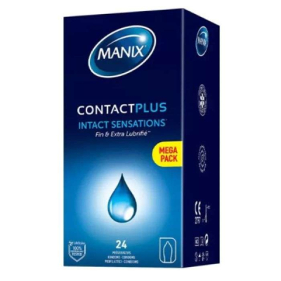 MANIX - Contact plus pack de 24 | DERMO