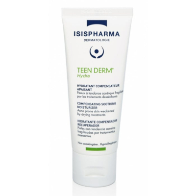 ISISPHARMA - Teen derm hydra hydratant compensateur apaisant