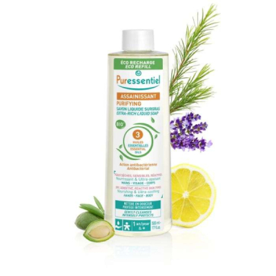 PURESSENTIEL - Assainissant savon liquide surgras eco