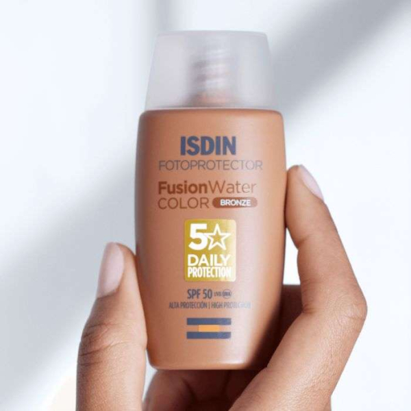 ISDIN - Fotoprotector fusion water color bronze