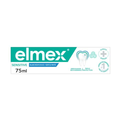 ELMEX - Dentifrice sensitive blancheur douce 75 ml | DERMO