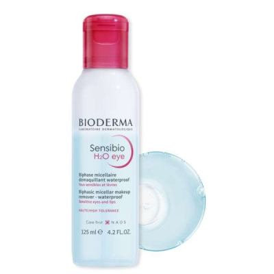 BIODERMA - Sensibio h2o yeux demaquillant 125 ml | DERMO