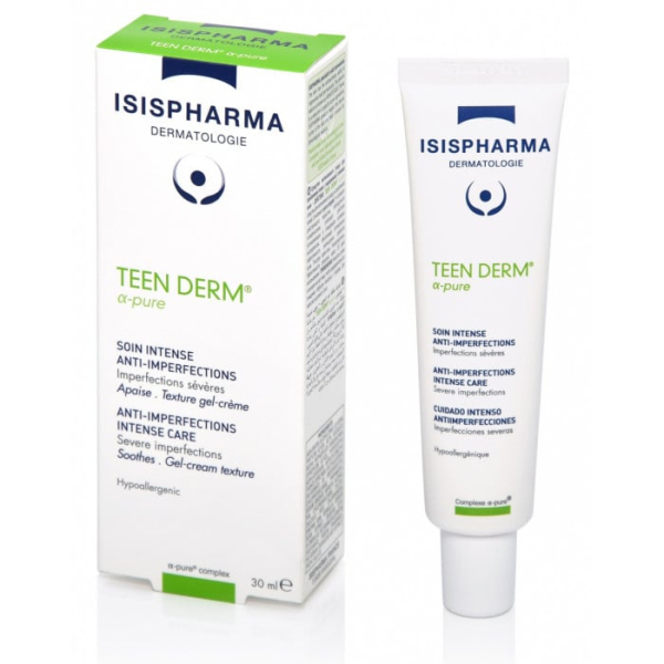 ISISPHARMA - Teen derm α-pure soin intense anti-imperfections