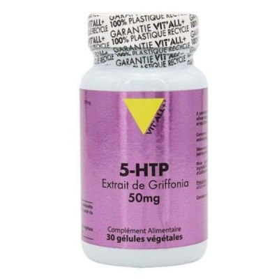 VIT'ALL+ - 5 Htp extrait de griffonia 50 mg 30 gelules