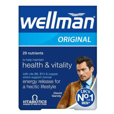 VITABIOTICS - Wellman original 30 comprimes | DERMO