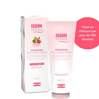 ISDIN - Femme creme anti vergetures 250 ml | DERMO