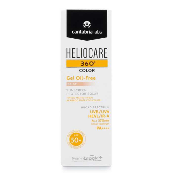 CANTABRIA - Heliocare 360 gel oil-free beige spf50+