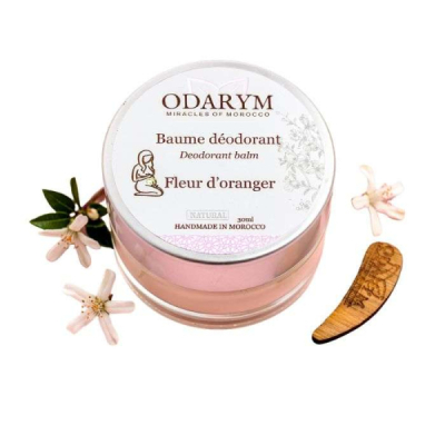 ODARYM - Femme enceinte baume deodorant fleur d'oranger 30