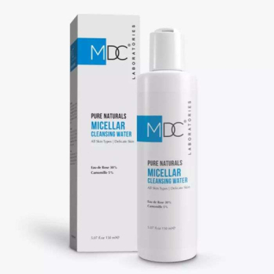 MDC - Pure naturals eau micellaire nettoyante 150 ml | DERMO